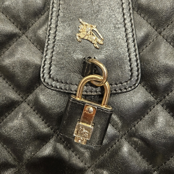 Burberry quilted leather shoulder bag - Picture 6 of 10